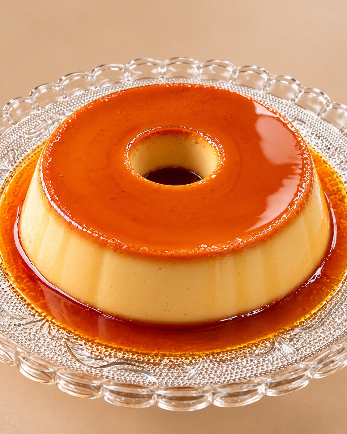 Pudim doce de leite